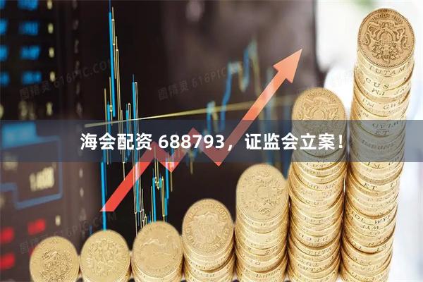 海会配资 688793,证监会立案!