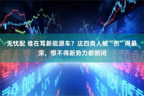 无忧配 谁在骂新能源车？这四类人被“伤”得最深，恨不得新势力都倒闭